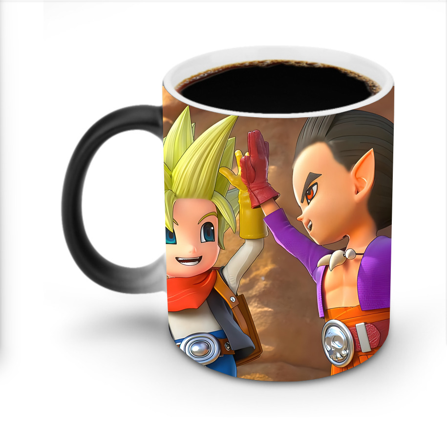 （画像用） ドラゴンクエスト Doragon Kuesuto Dragon Quest 温度変色マグカップ
