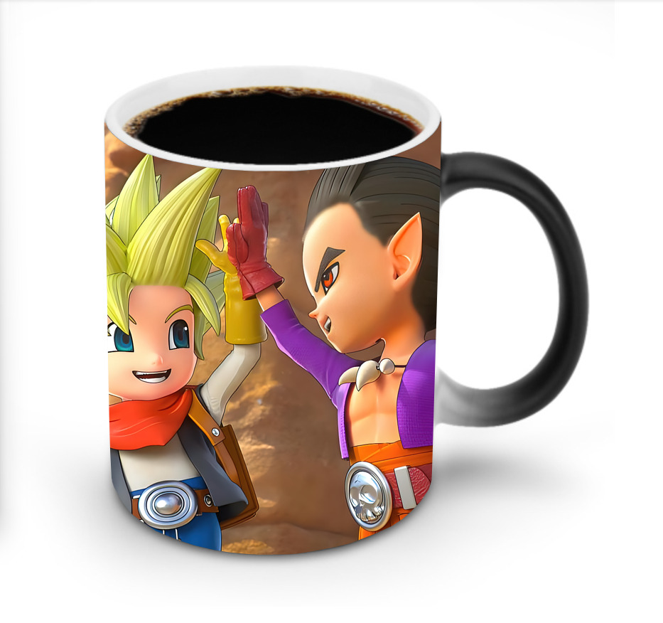 （画像用） ドラゴンクエスト Doragon Kuesuto Dragon Quest 温度変色マグカップ