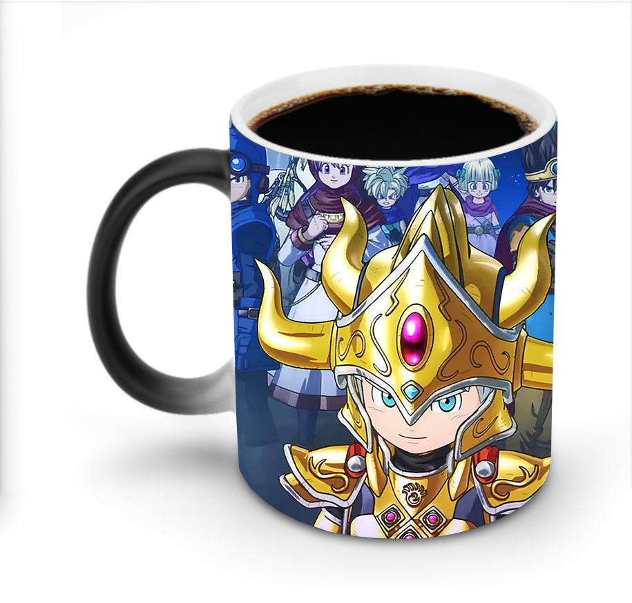 （画像用） ドラゴンクエスト Doragon Kuesuto Dragon Quest 温度変色マグカップ