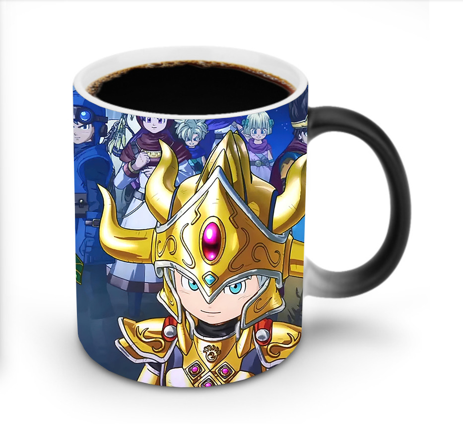 （画像用） ドラゴンクエスト Doragon Kuesuto Dragon Quest 温度変色マグカップ