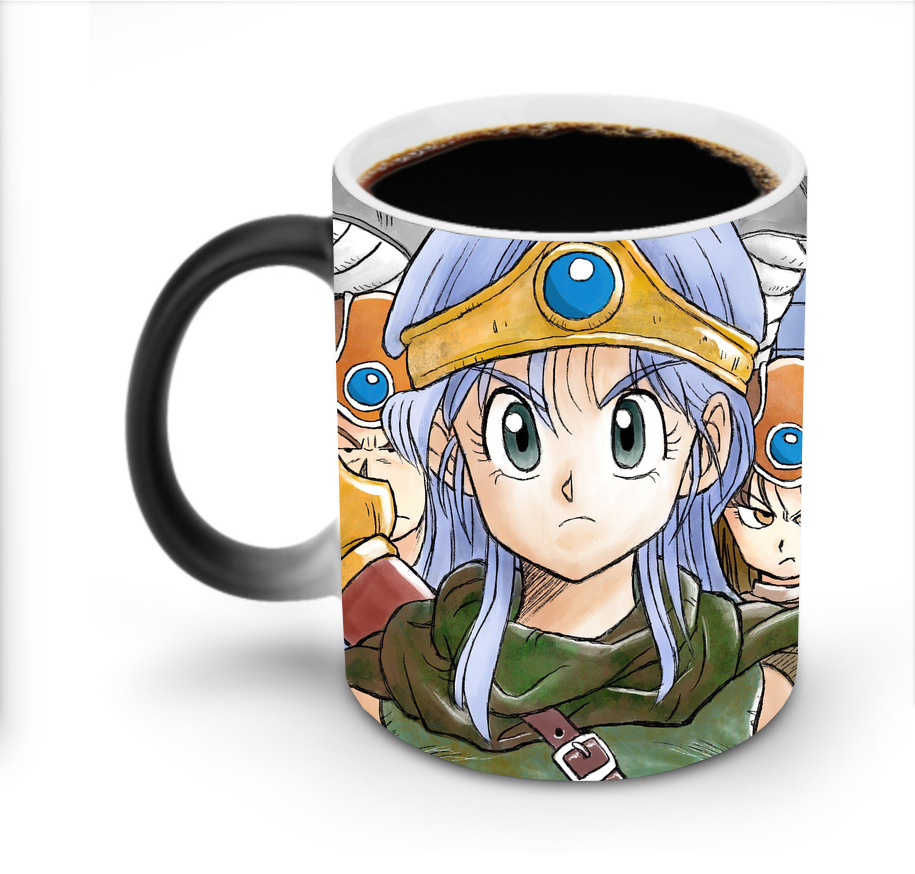 （画像用） ドラゴンクエスト Doragon Kuesuto Dragon Quest 温度変色マグカップ