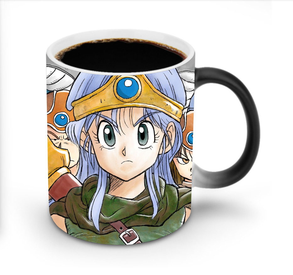 （画像用） ドラゴンクエスト Doragon Kuesuto Dragon Quest 温度変色マグカップ