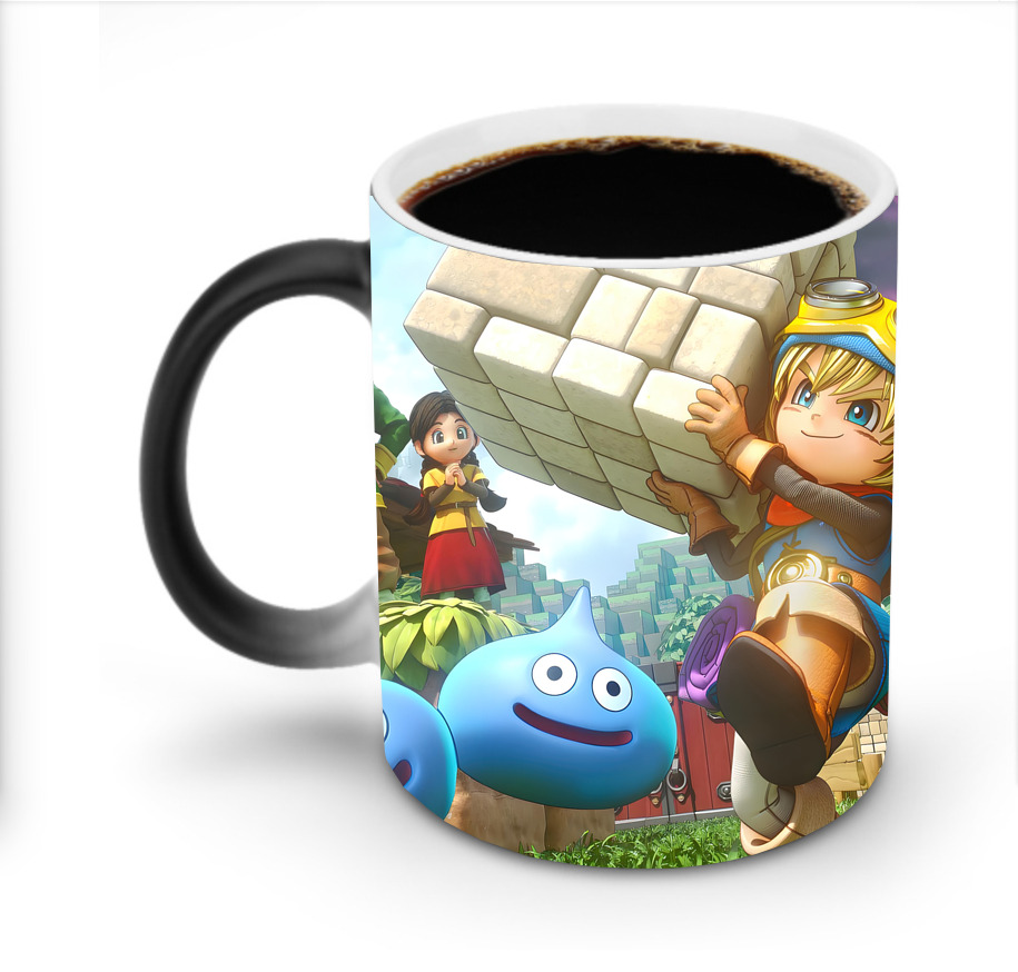 （画像用） ドラゴンクエスト Doragon Kuesuto Dragon Quest 温度変色マグカップ