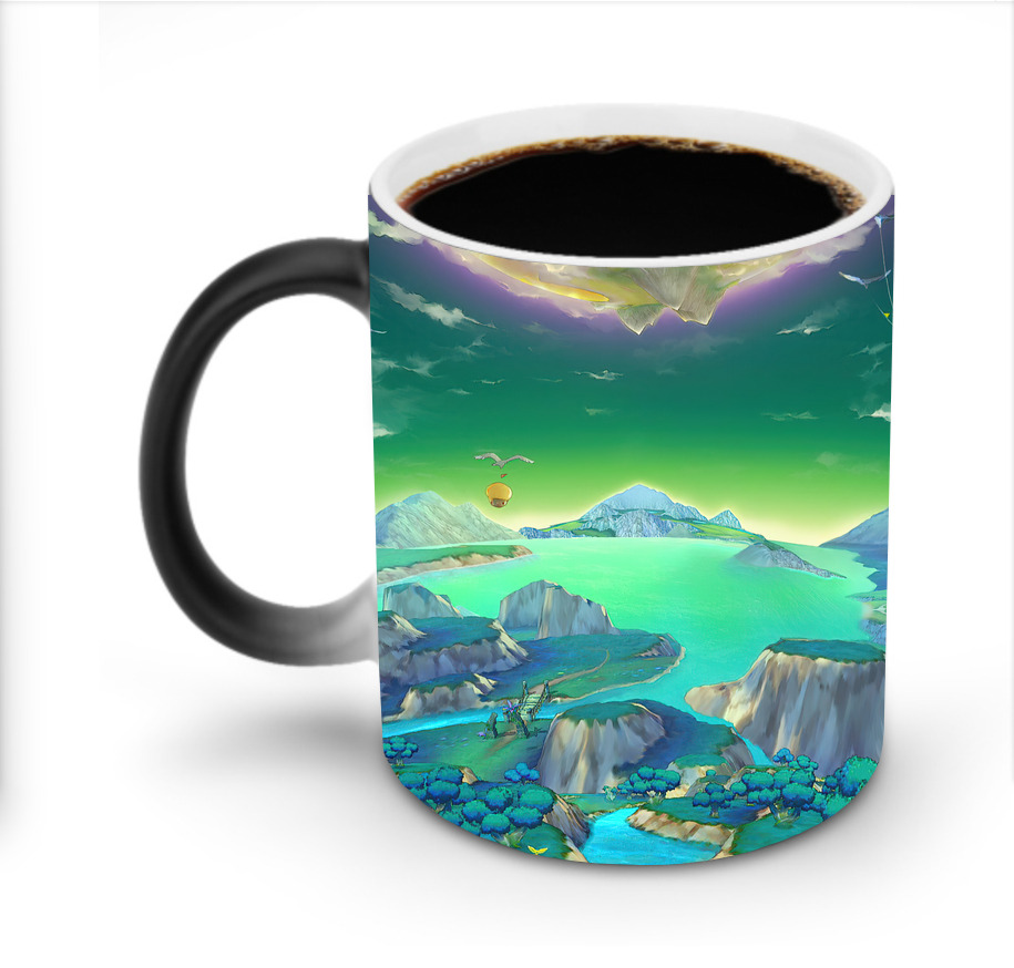 （画像用） ドラゴンクエスト Doragon Kuesuto Dragon Quest 温度変色マグカップ