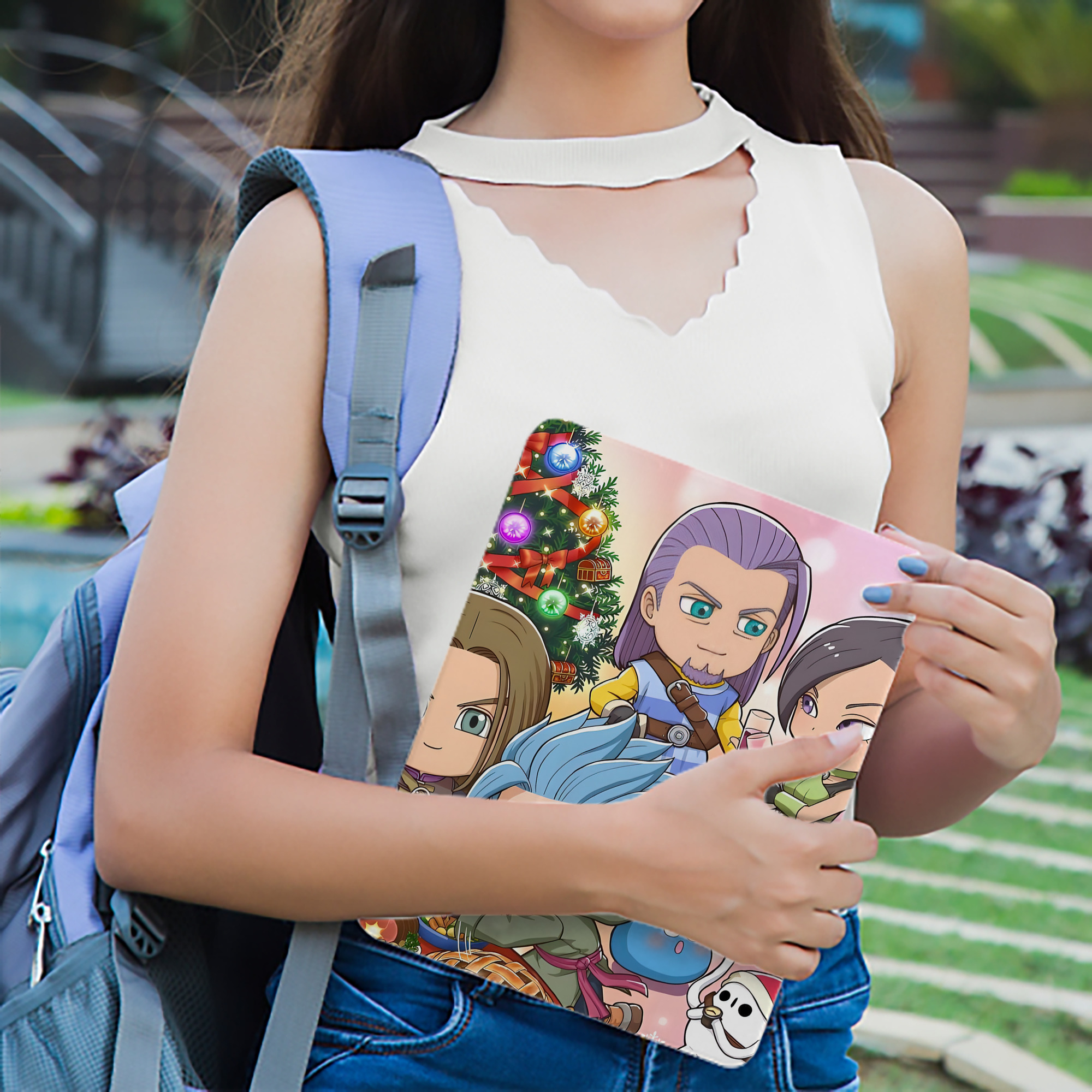 ドラゴンクエスト Doragon Kuesuto Dragon Quest IPad ケース ブック型 PUレザー TPU 耐衝撃 軽量 薄型 ペン収納なし 全面保護 IPad 各モデル対応