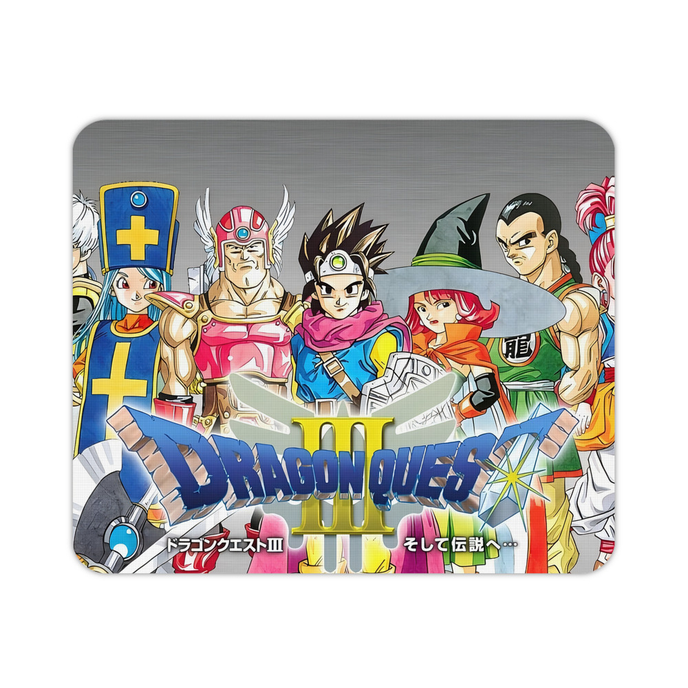 （画像用） ドラゴンクエスト Doragon Kuesuto Dragon Quest マウスパッド ステッチ加工 ラバー素材 防水 滑り止め 超薄型 ゲーミング/オフィス対応