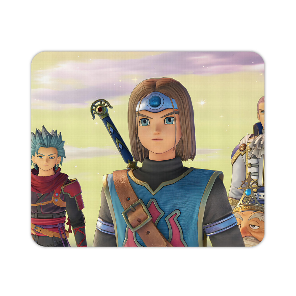 （画像用） ドラゴンクエスト Doragon Kuesuto Dragon Quest マウスパッド ステッチ加工 ラバー素材 防水 滑り止め 超薄型 ゲーミング/オフィス対応