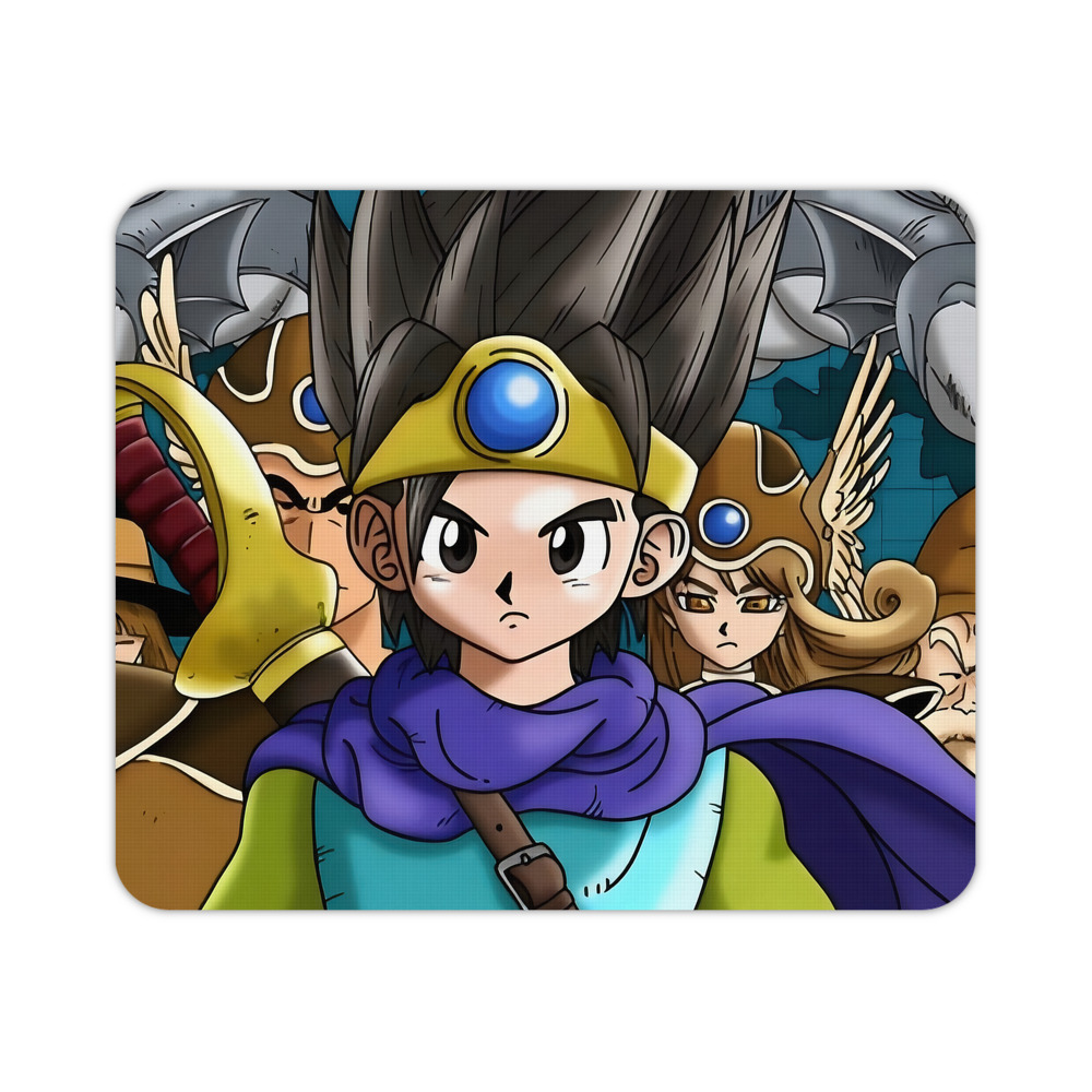 （画像用） ドラゴンクエスト Doragon Kuesuto Dragon Quest マウスパッド ステッチ加工 ラバー素材 防水 滑り止め 超薄型 ゲーミング/オフィス対応