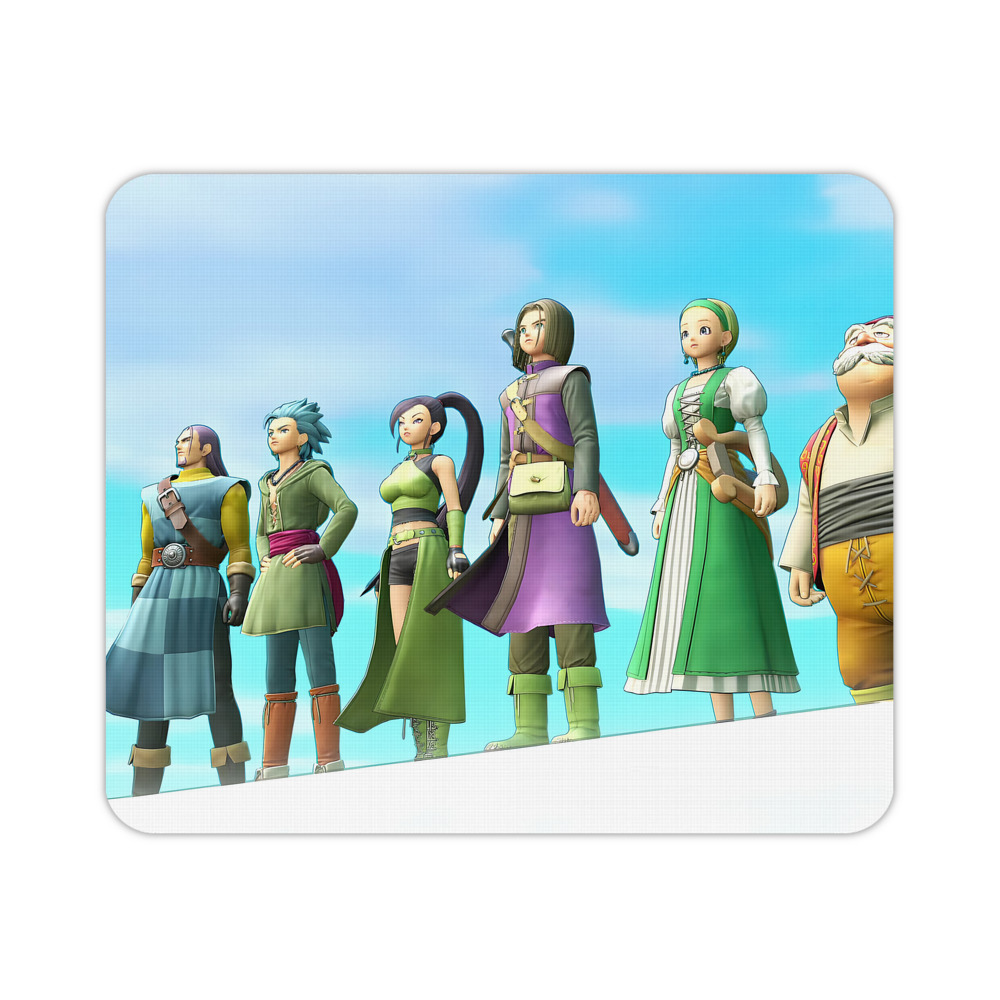 （画像用） ドラゴンクエスト Doragon Kuesuto Dragon Quest マウスパッド ステッチ加工 ラバー素材 防水 滑り止め 超薄型 ゲーミング/オフィス対応