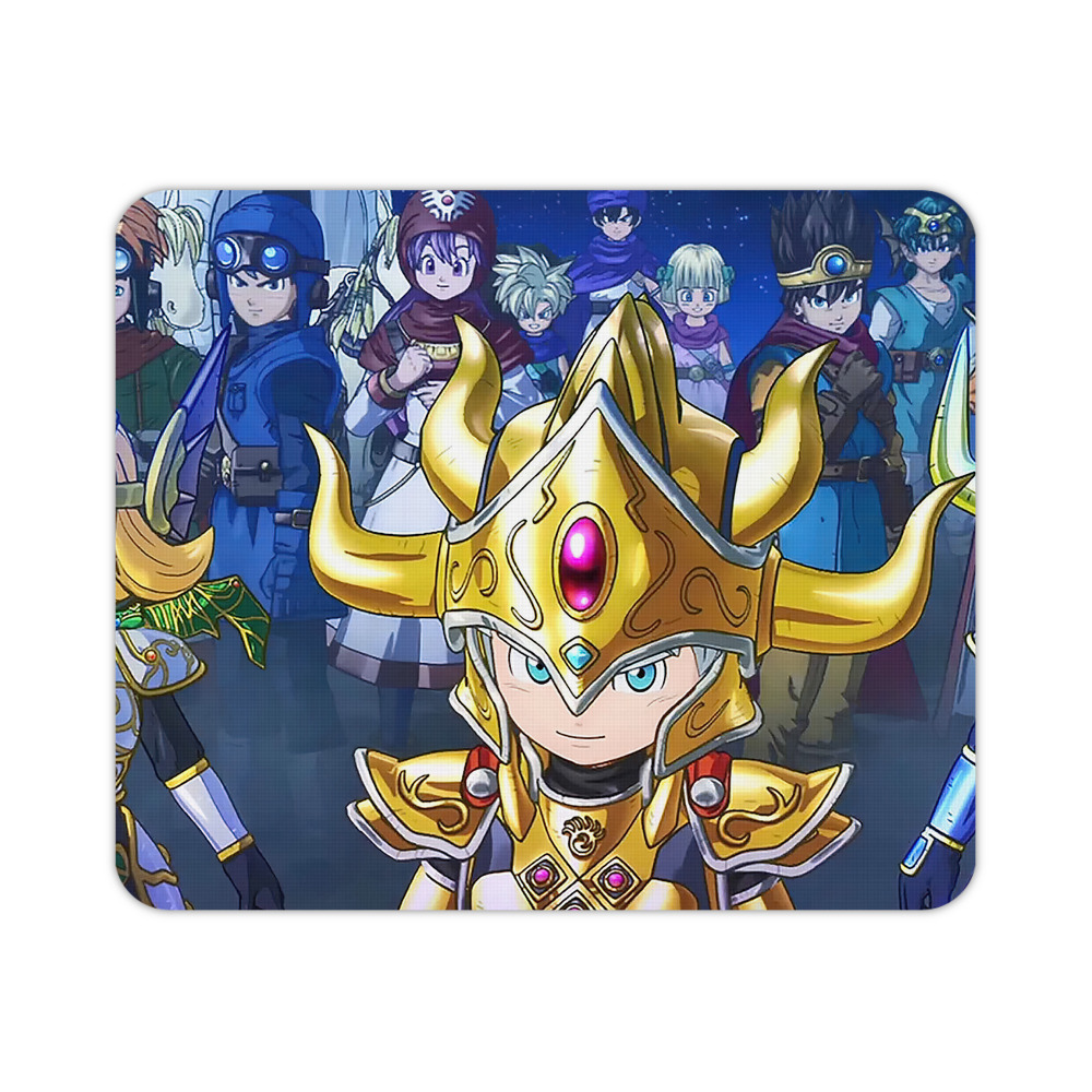 （画像用） ドラゴンクエスト Doragon Kuesuto Dragon Quest マウスパッド ステッチ加工 ラバー素材 防水 滑り止め 超薄型 ゲーミング/オフィス対応