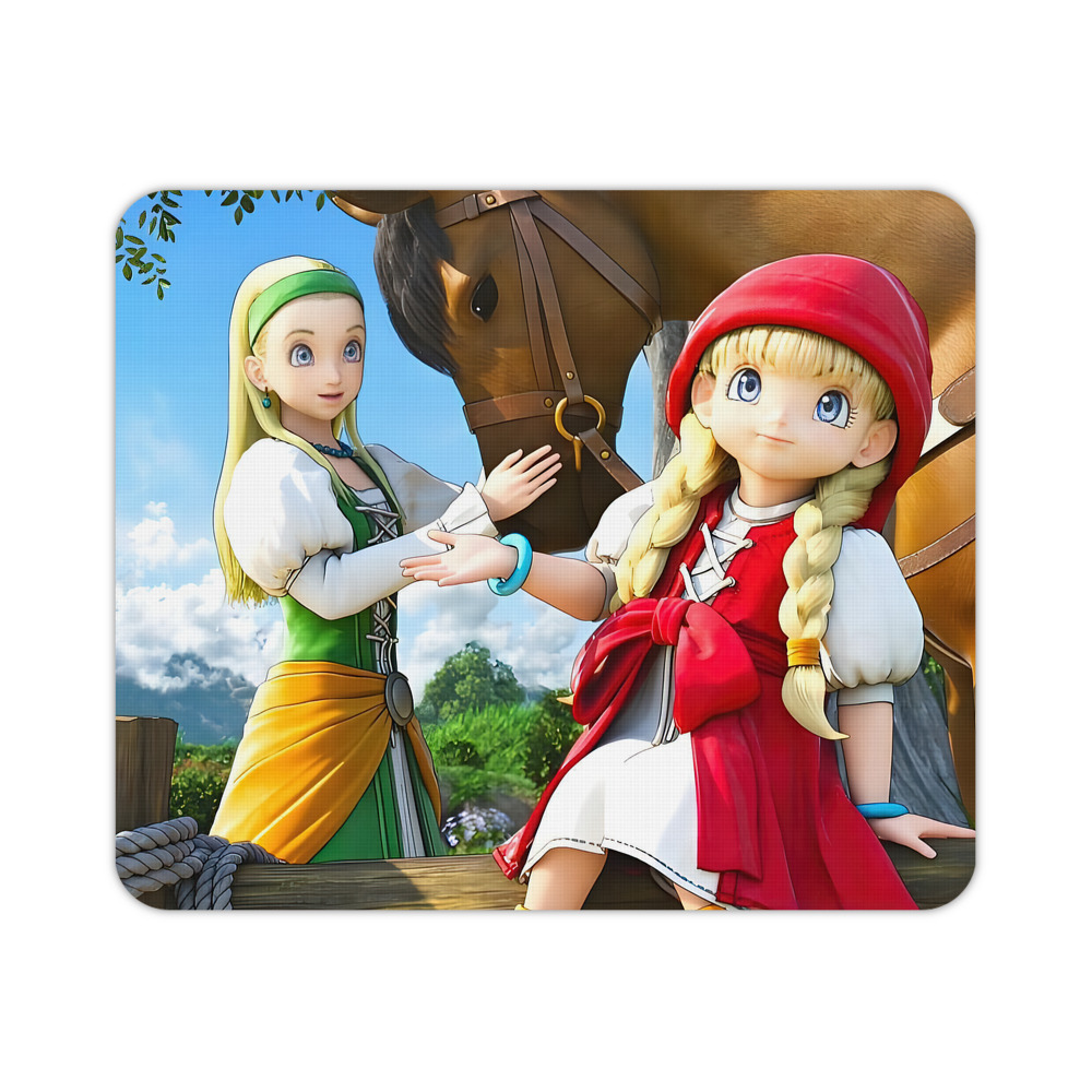 （画像用） ドラゴンクエスト Doragon Kuesuto Dragon Quest マウスパッド ステッチ加工 ラバー素材 防水 滑り止め 超薄型 ゲーミング/オフィス対応