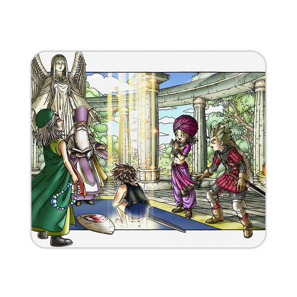 （画像用） ドラゴンクエスト Doragon Kuesuto Dragon Quest マウスパッド ステッチ加工 ラバー素材 防水 滑り止め 超薄型 ゲーミング/オフィス対応