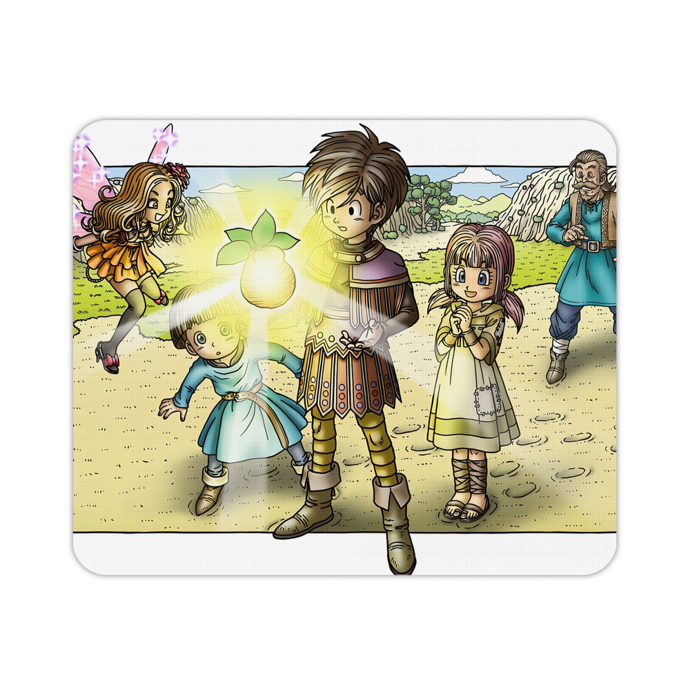 （画像用） ドラゴンクエスト Doragon Kuesuto Dragon Quest マウスパッド ステッチ加工 ラバー素材 防水 滑り止め 超薄型 ゲーミング/オフィス対応