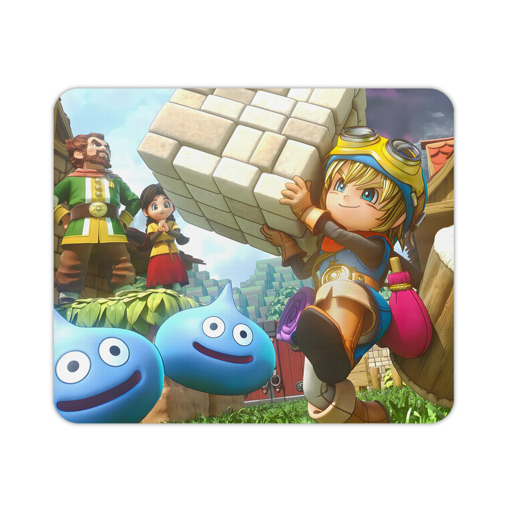 （画像用） ドラゴンクエスト Doragon Kuesuto Dragon Quest マウスパッド ステッチ加工 ラバー素材 防水 滑り止め 超薄型 ゲーミング/オフィス対応