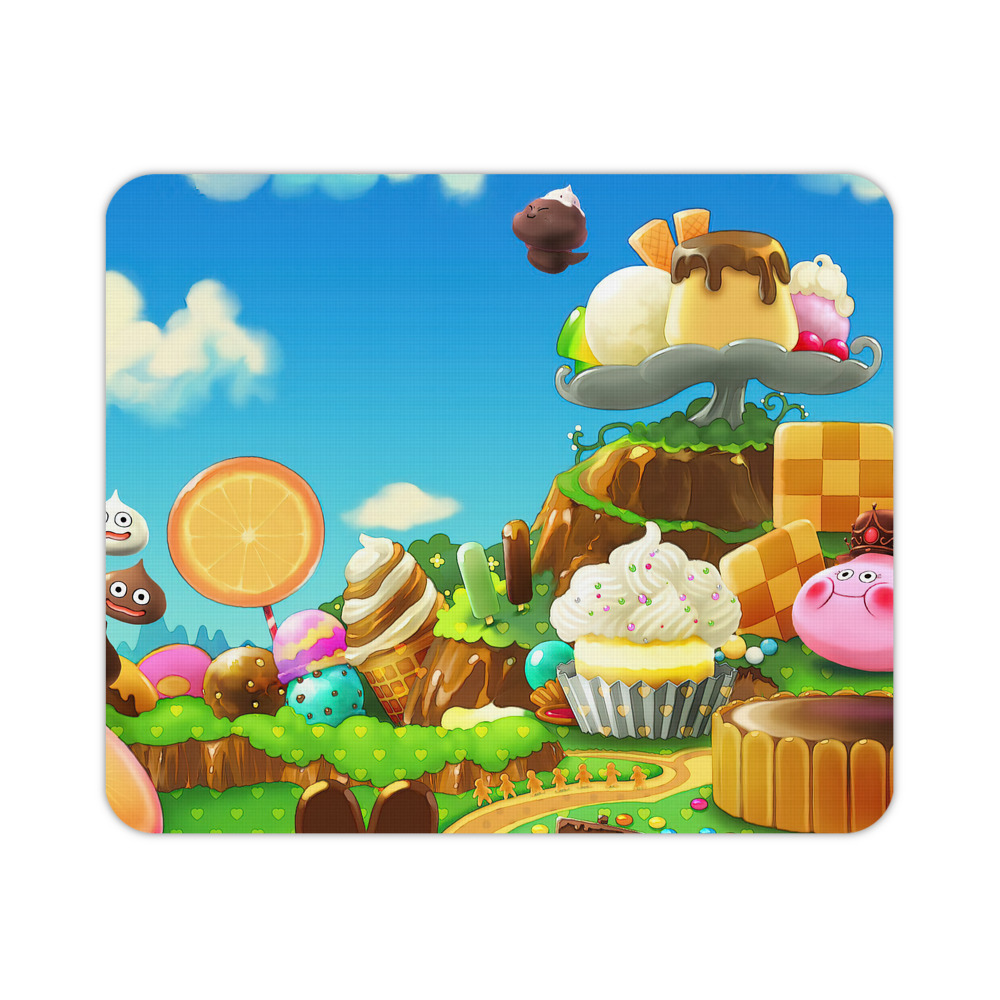 （画像用） ドラゴンクエスト Doragon Kuesuto Dragon Quest マウスパッド ステッチ加工 ラバー素材 防水 滑り止め 超薄型 ゲーミング/オフィス対応
