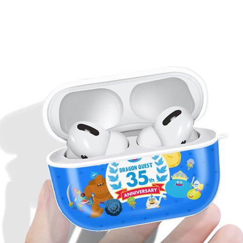 ドラゴンクエスト Doragon Kuesuto Dragon Quest 【AirPods Pro用】ハードシェル保護ケース 耐衝撃・防指紋・カラビナ付き商品仕様