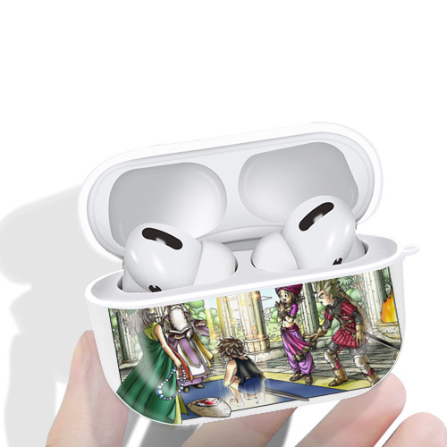 ドラゴンクエスト Doragon Kuesuto Dragon Quest 【AirPods Pro用】ハードシェル保護ケース 耐衝撃・防指紋・カラビナ付き商品仕様