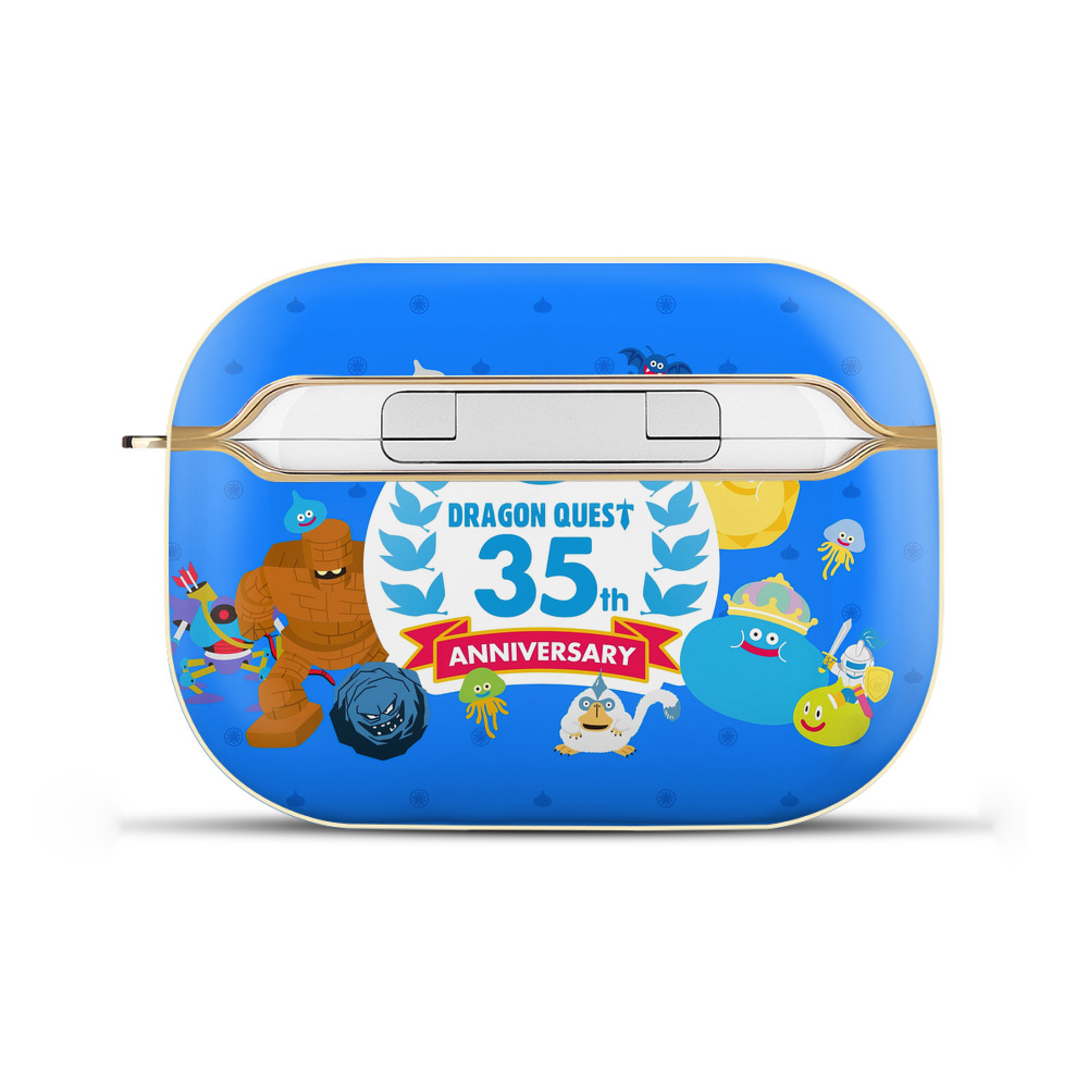 （画像用） ドラゴンクエスト Doragon Kuesuto Dragon Quest 【AirPods Pro用】ハードシェル保護ケース｜耐衝撃・防指紋・カラビナ付き商品仕様