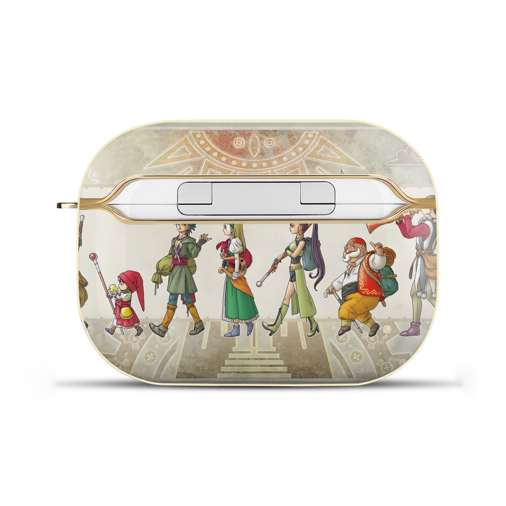 （画像用） ドラゴンクエスト Doragon Kuesuto Dragon Quest 【AirPods Pro用】ハードシェル保護ケース｜耐衝撃・防指紋・カラビナ付き商品仕様