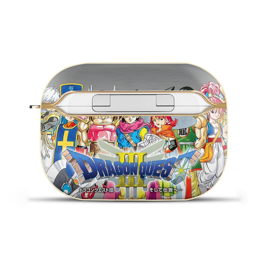 （画像用） ドラゴンクエスト Doragon Kuesuto Dragon Quest 【AirPods Pro用】ハードシェル保護ケース｜耐衝撃・防指紋・カラビナ付き商品仕様