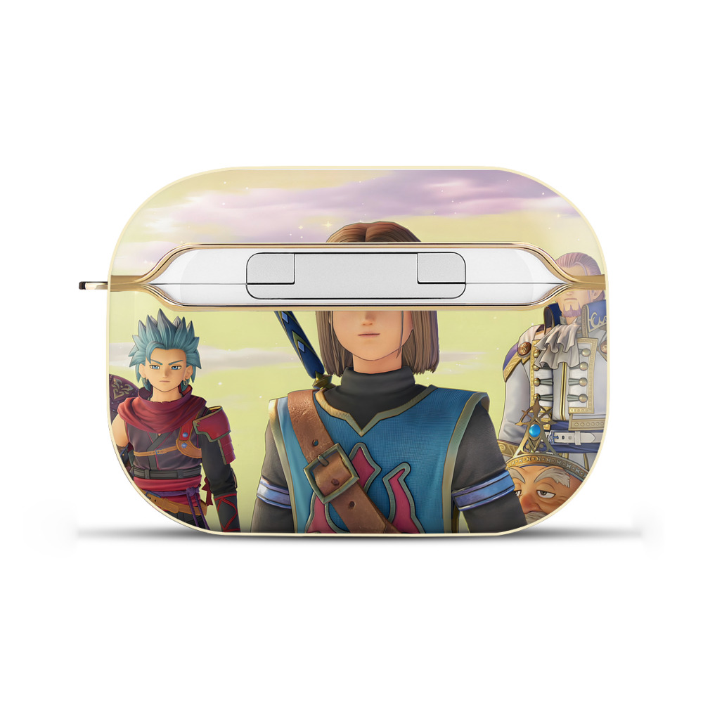 （画像用） ドラゴンクエスト Doragon Kuesuto Dragon Quest 【AirPods Pro用】ハードシェル保護ケース｜耐衝撃・防指紋・カラビナ付き商品仕様
