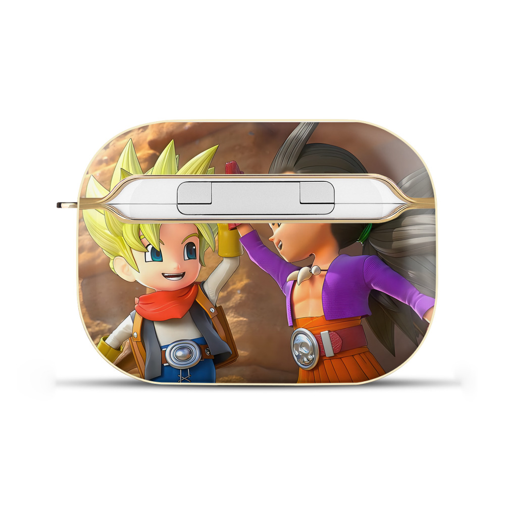 （画像用） ドラゴンクエスト Doragon Kuesuto Dragon Quest 【AirPods Pro用】ハードシェル保護ケース｜耐衝撃・防指紋・カラビナ付き商品仕様