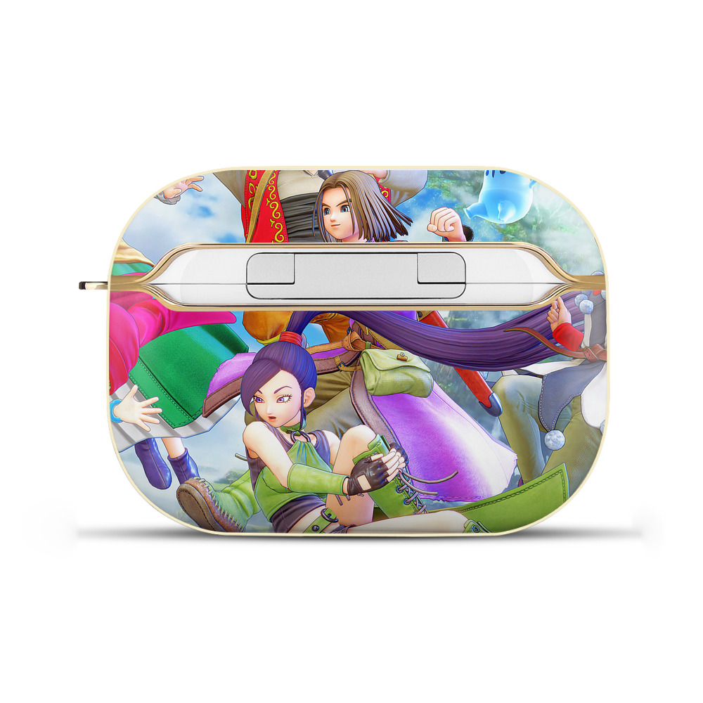 （画像用） ドラゴンクエスト Doragon Kuesuto Dragon Quest 【AirPods Pro用】ハードシェル保護ケース｜耐衝撃・防指紋・カラビナ付き商品仕様
