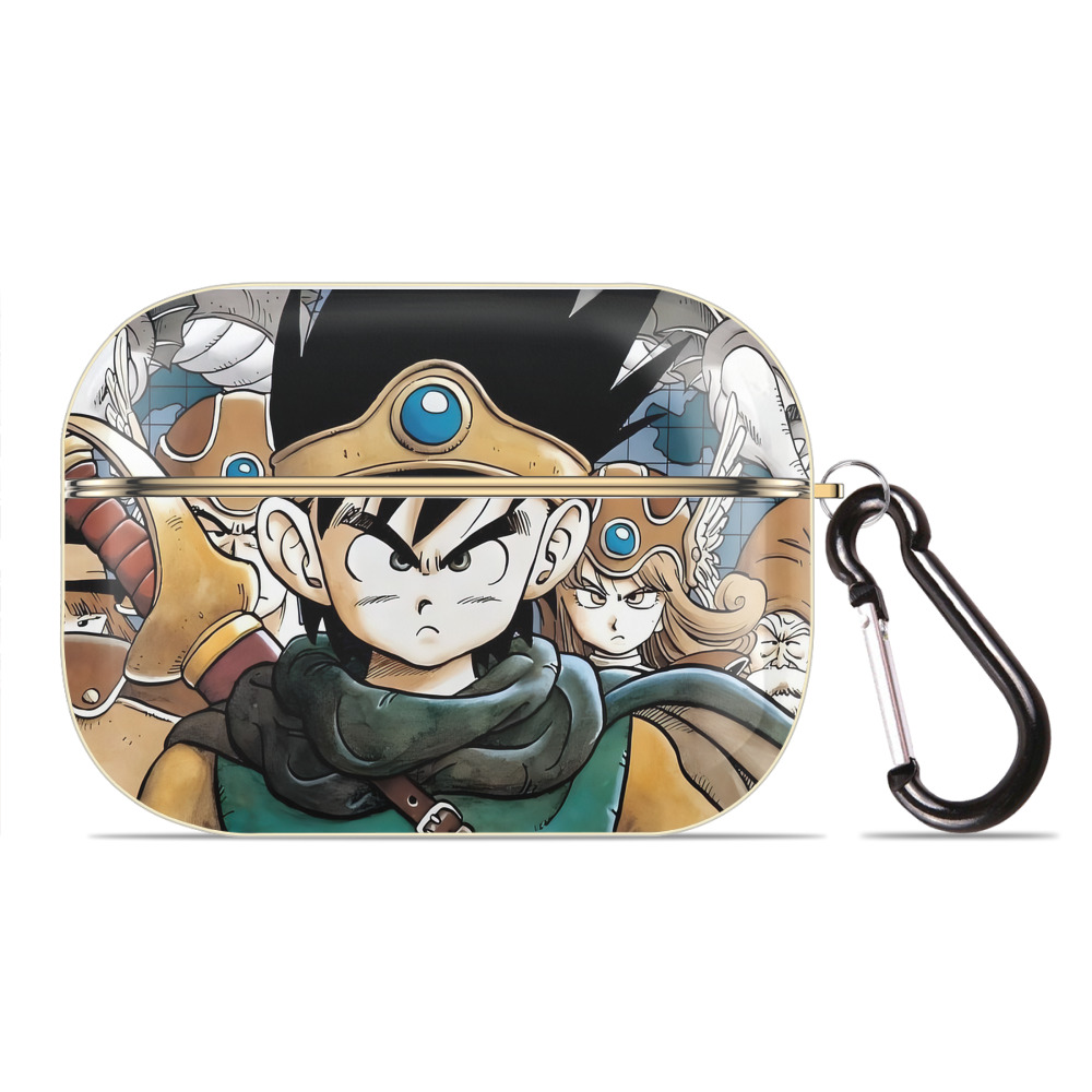 ドラゴンクエスト Doragon Kuesuto Dragon Quest 【AirPods Pro用】ハードシェル保護ケース｜耐衝撃・防指紋・カラビナ付き商品仕様