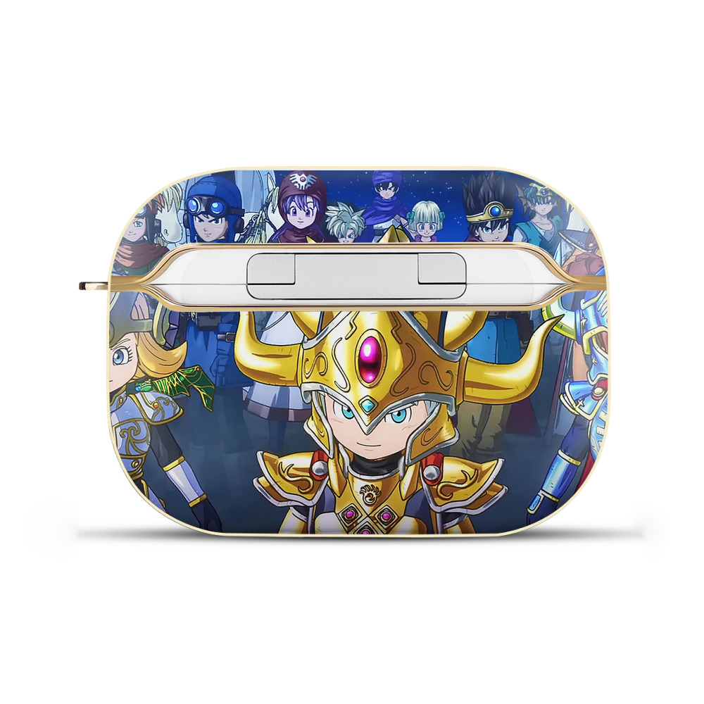 （画像用） ドラゴンクエスト Doragon Kuesuto Dragon Quest 【AirPods Pro用】ハードシェル保護ケース｜耐衝撃・防指紋・カラビナ付き商品仕様