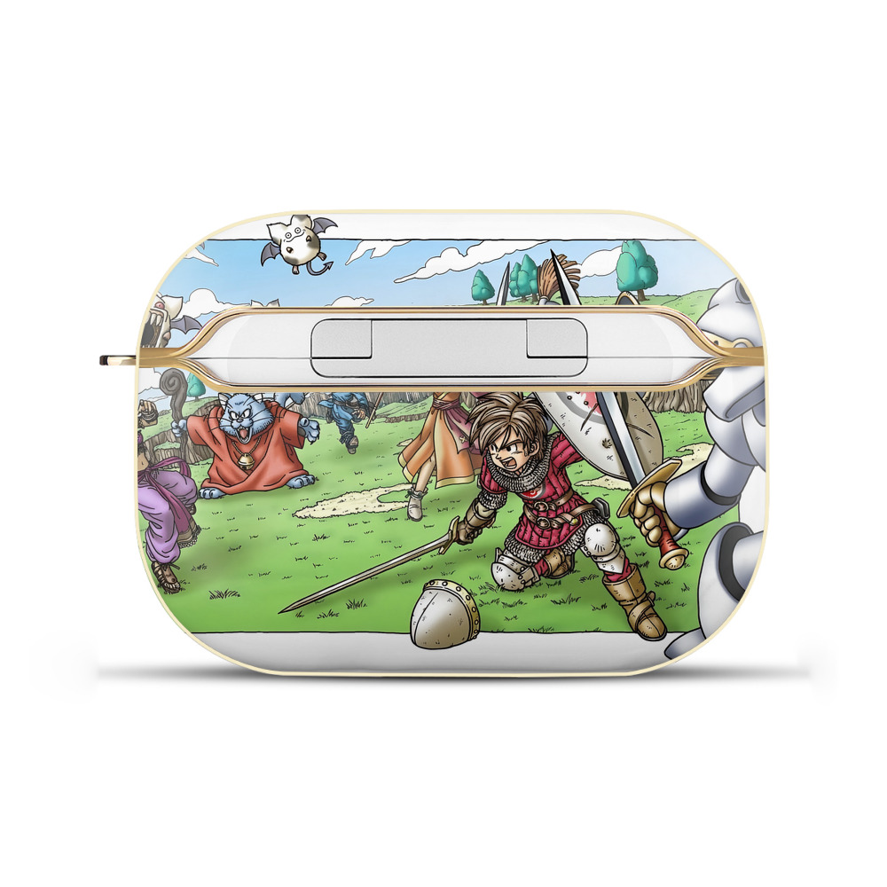 ドラゴンクエスト Doragon Kuesuto Dragon Quest 【AirPods Pro用】ハードシェル保護ケース｜耐衝撃・防指紋・カラビナ付き商品仕様