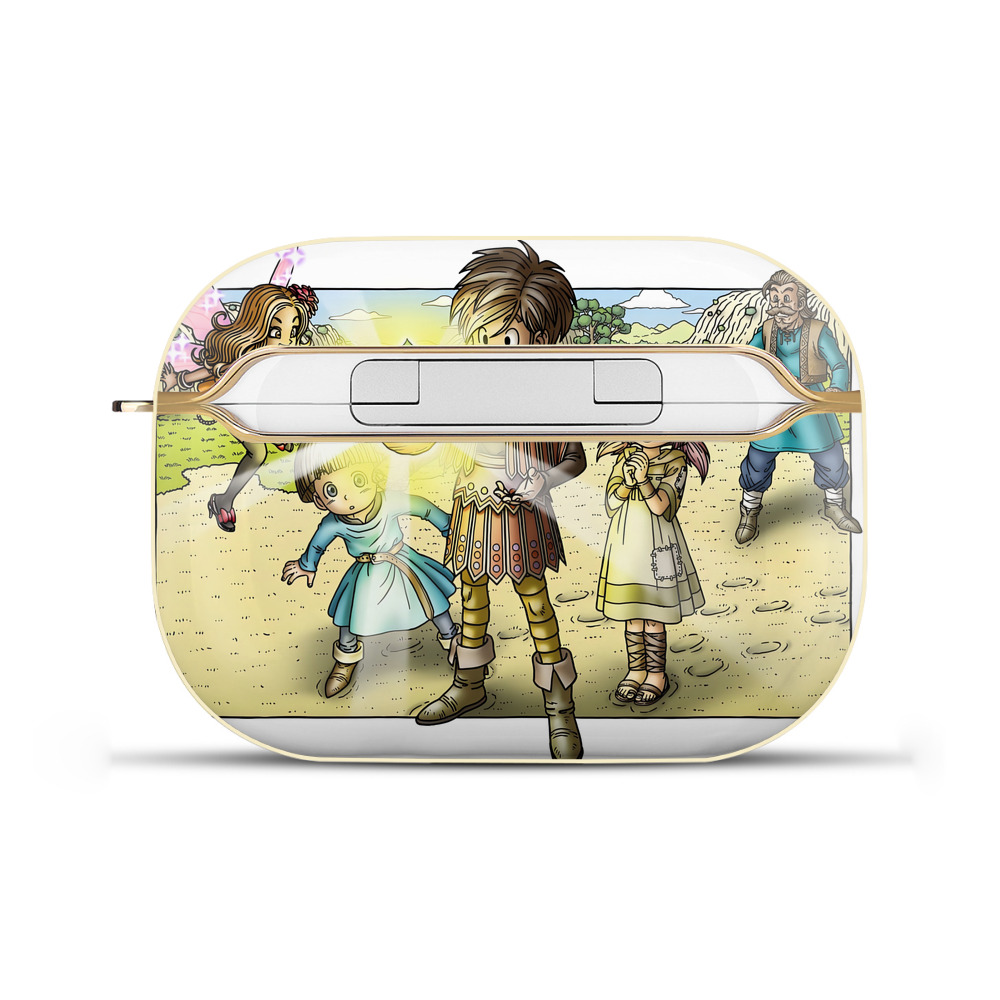 ドラゴンクエスト Doragon Kuesuto Dragon Quest 【AirPods Pro用】ハードシェル保護ケース｜耐衝撃・防指紋・カラビナ付き商品仕様