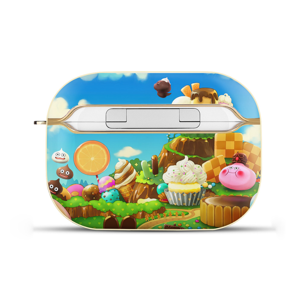 ドラゴンクエスト Doragon Kuesuto Dragon Quest 【AirPods Pro用】ハードシェル保護ケース｜耐衝撃・防指紋・カラビナ付き商品仕様