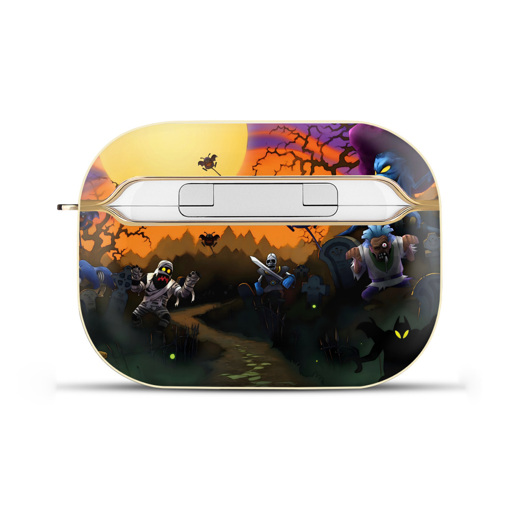 ドラゴンクエスト Doragon Kuesuto Dragon Quest 【AirPods Pro用】ハードシェル保護ケース｜耐衝撃・防指紋・カラビナ付き商品仕様