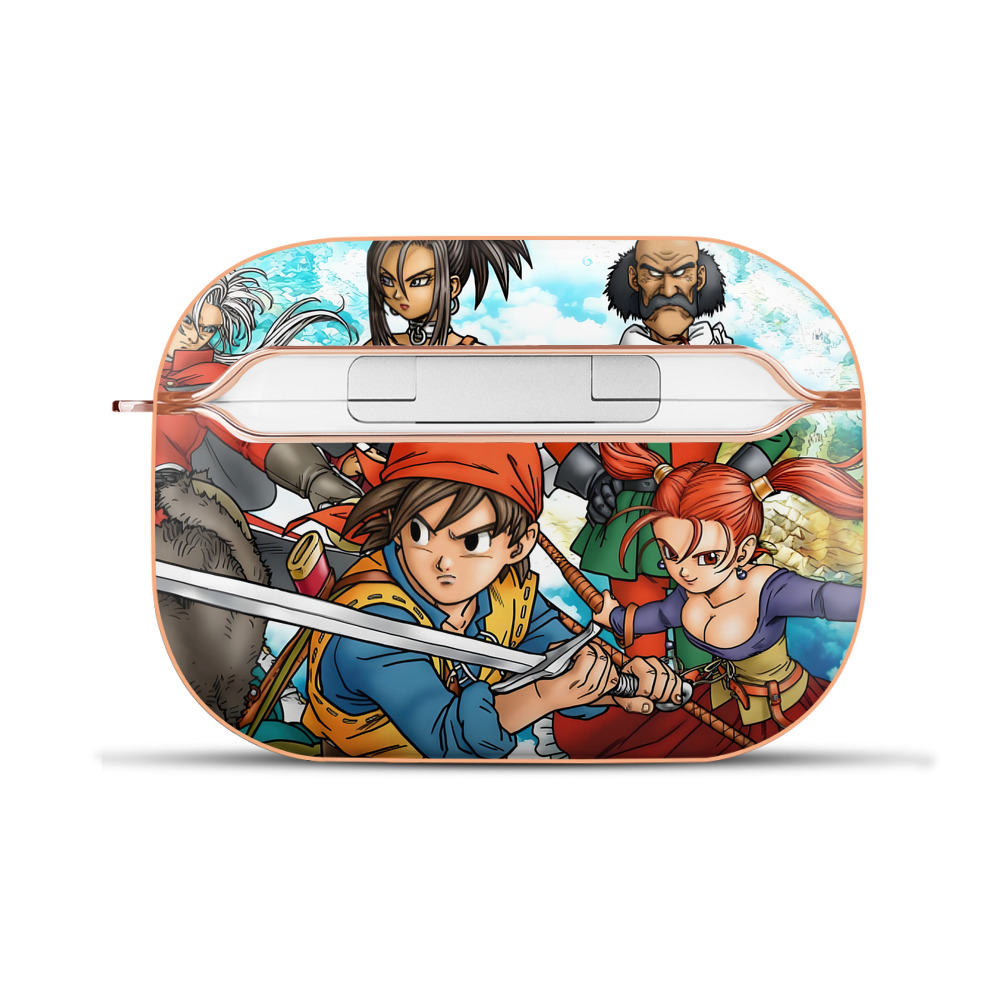 ドラゴンクエスト Doragon Kuesuto Dragon Quest 【AirPods Pro用】ハードシェル保護ケース｜耐衝撃・防指紋・カラビナ付き商品仕様