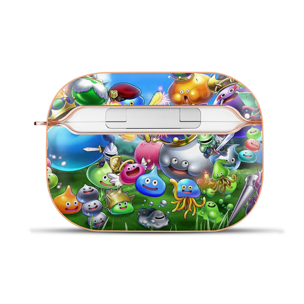 ドラゴンクエスト Doragon Kuesuto Dragon Quest 【AirPods Pro用】ハードシェル保護ケース｜耐衝撃・防指紋・カラビナ付き商品仕様