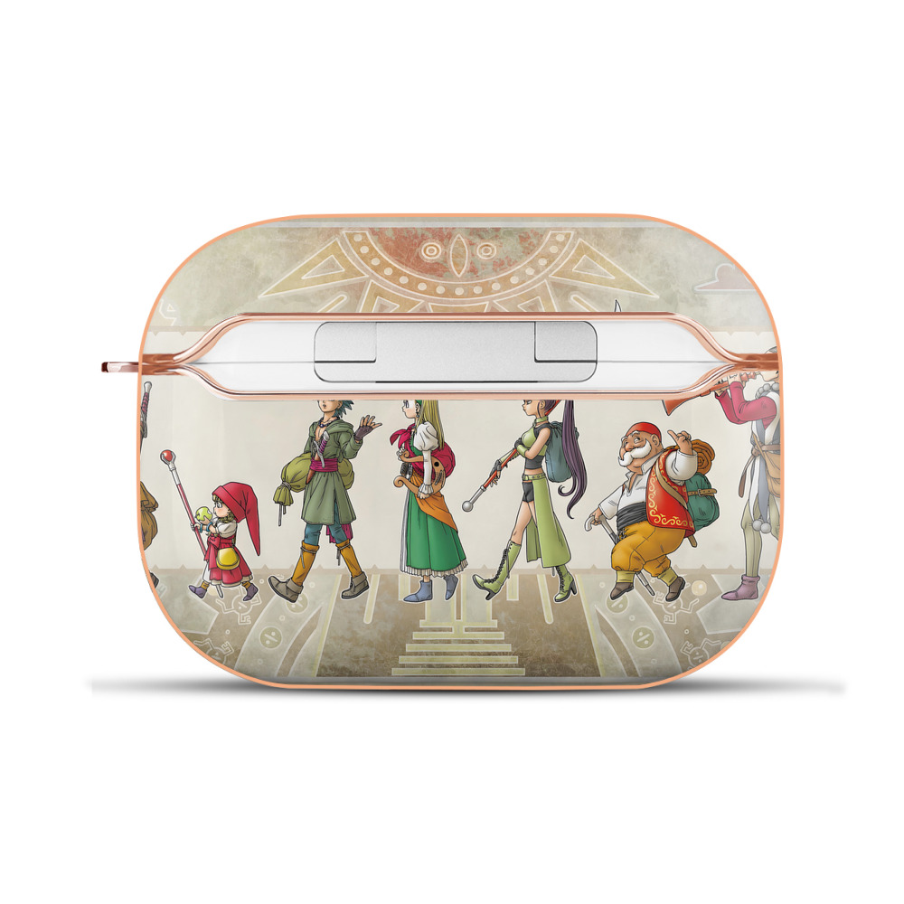 （画像用） ドラゴンクエスト Doragon Kuesuto Dragon Quest 【AirPods Pro用】ハードシェル保護ケース｜耐衝撃・防指紋・カラビナ付き商品仕様