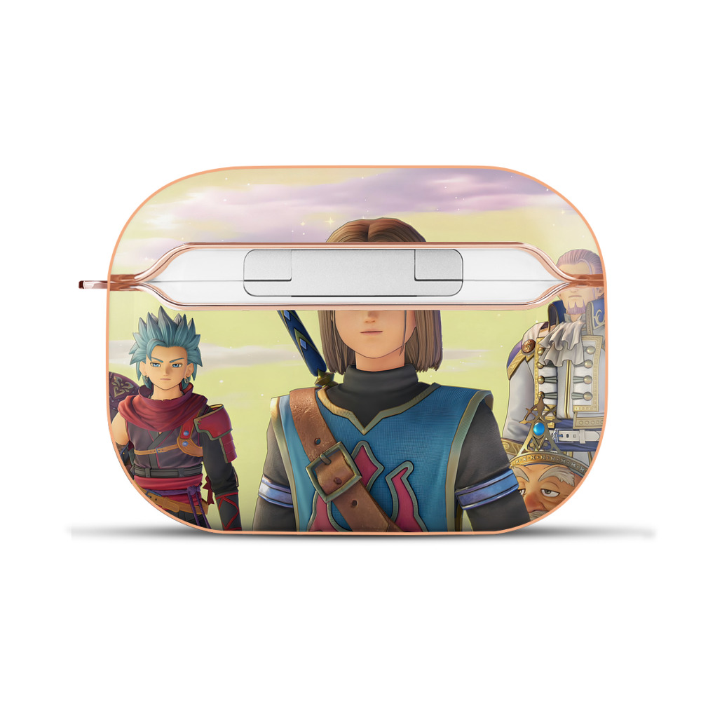 （画像用） ドラゴンクエスト Doragon Kuesuto Dragon Quest 【AirPods Pro用】ハードシェル保護ケース｜耐衝撃・防指紋・カラビナ付き商品仕様