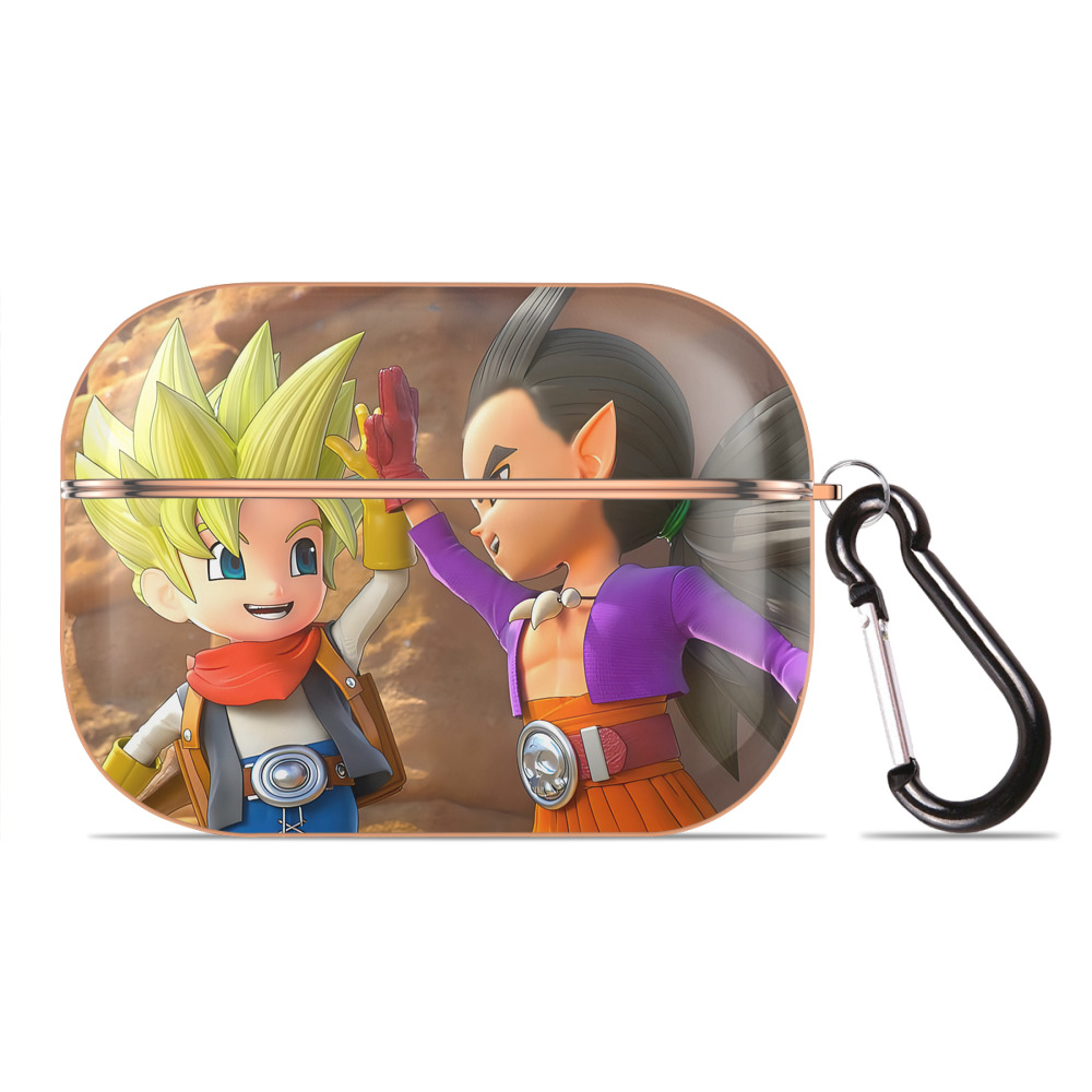 ドラゴンクエスト Doragon Kuesuto Dragon Quest 【AirPods Pro用】ハードシェル保護ケース｜耐衝撃・防指紋・カラビナ付き商品仕様