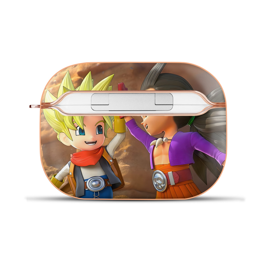 ドラゴンクエスト Doragon Kuesuto Dragon Quest 【AirPods Pro用】ハードシェル保護ケース｜耐衝撃・防指紋・カラビナ付き商品仕様