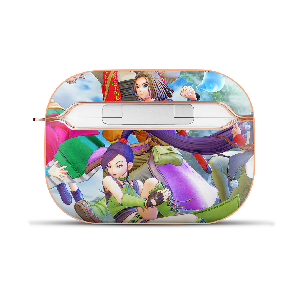 ドラゴンクエスト Doragon Kuesuto Dragon Quest 【AirPods Pro用】ハードシェル保護ケース｜耐衝撃・防指紋・カラビナ付き商品仕様