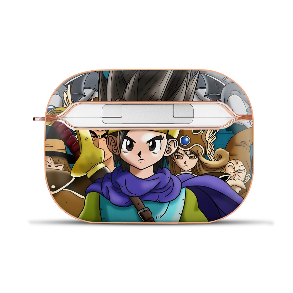 ドラゴンクエスト Doragon Kuesuto Dragon Quest 【AirPods Pro用】ハードシェル保護ケース｜耐衝撃・防指紋・カラビナ付き商品仕様