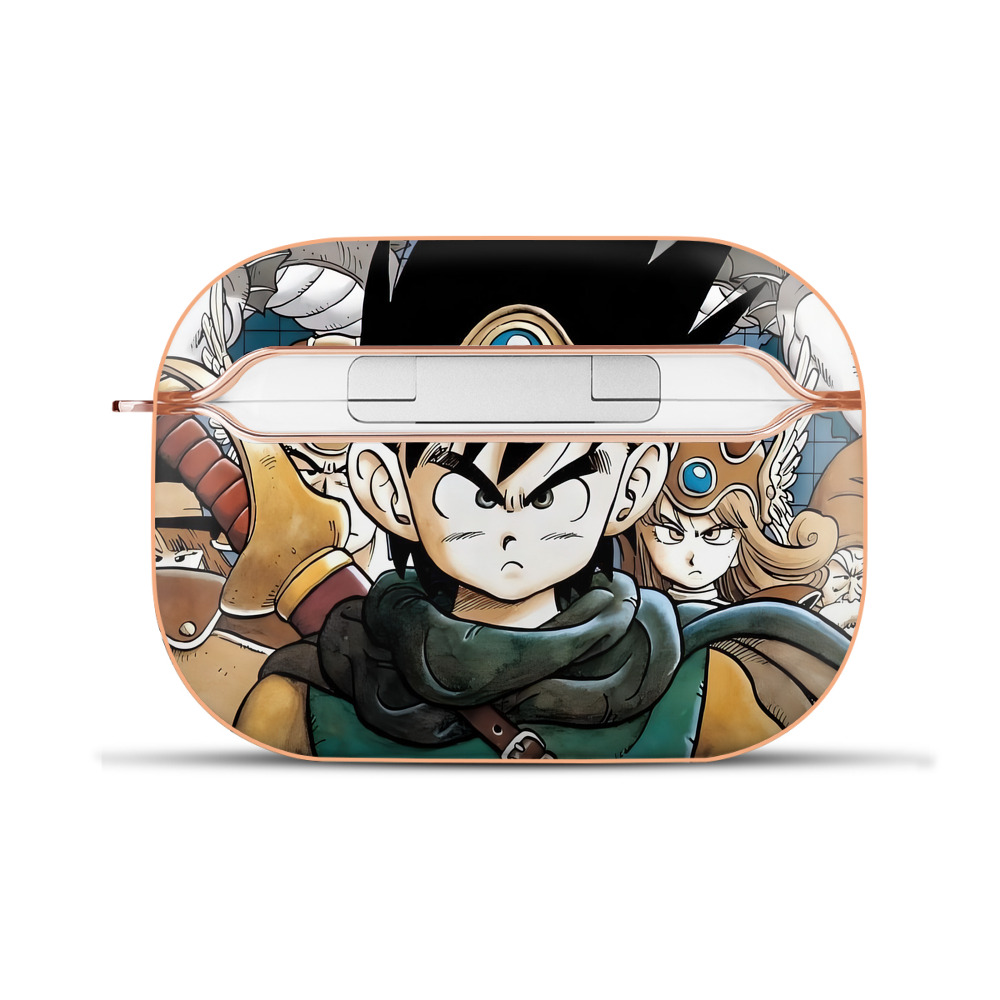 （画像用） ドラゴンクエスト Doragon Kuesuto Dragon Quest 【AirPods Pro用】ハードシェル保護ケース｜耐衝撃・防指紋・カラビナ付き商品仕様