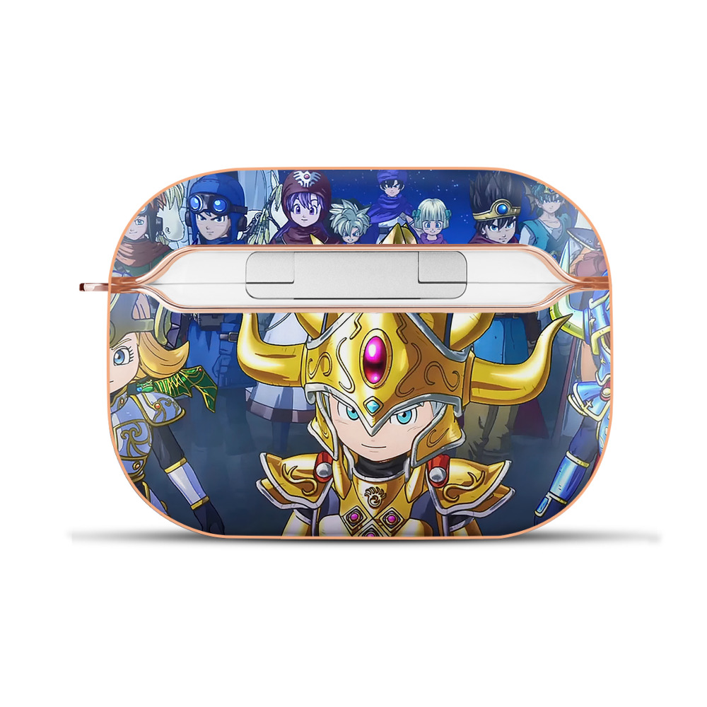 ドラゴンクエスト Doragon Kuesuto Dragon Quest 【AirPods Pro用】ハードシェル保護ケース｜耐衝撃・防指紋・カラビナ付き商品仕様
