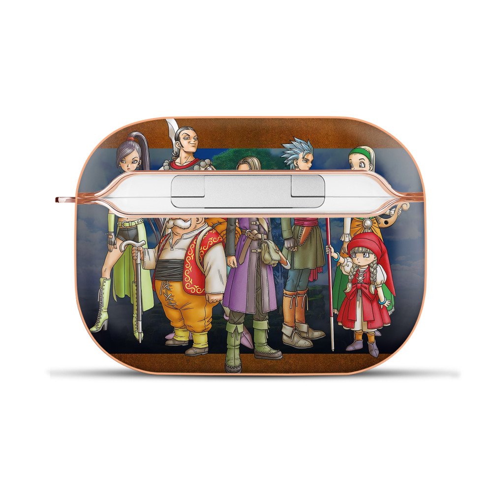 ドラゴンクエスト Doragon Kuesuto Dragon Quest 【AirPods Pro用】ハードシェル保護ケース｜耐衝撃・防指紋・カラビナ付き商品仕様