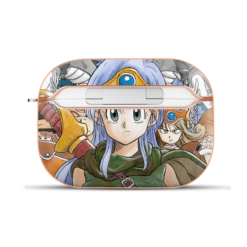 ドラゴンクエスト Doragon Kuesuto Dragon Quest 【AirPods Pro用】ハードシェル保護ケース｜耐衝撃・防指紋・カラビナ付き商品仕様