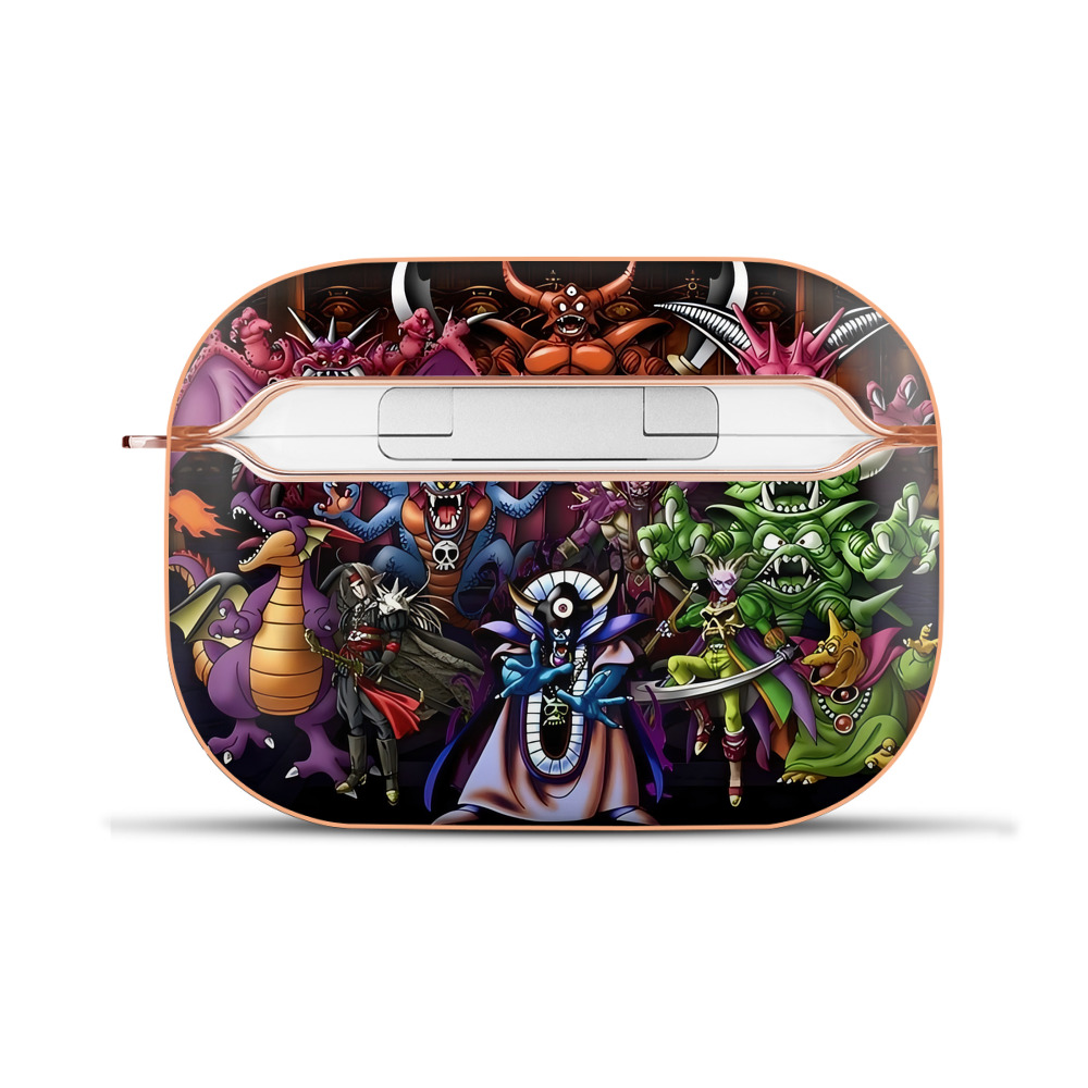 ドラゴンクエスト Doragon Kuesuto Dragon Quest 【AirPods Pro用】ハードシェル保護ケース｜耐衝撃・防指紋・カラビナ付き商品仕様