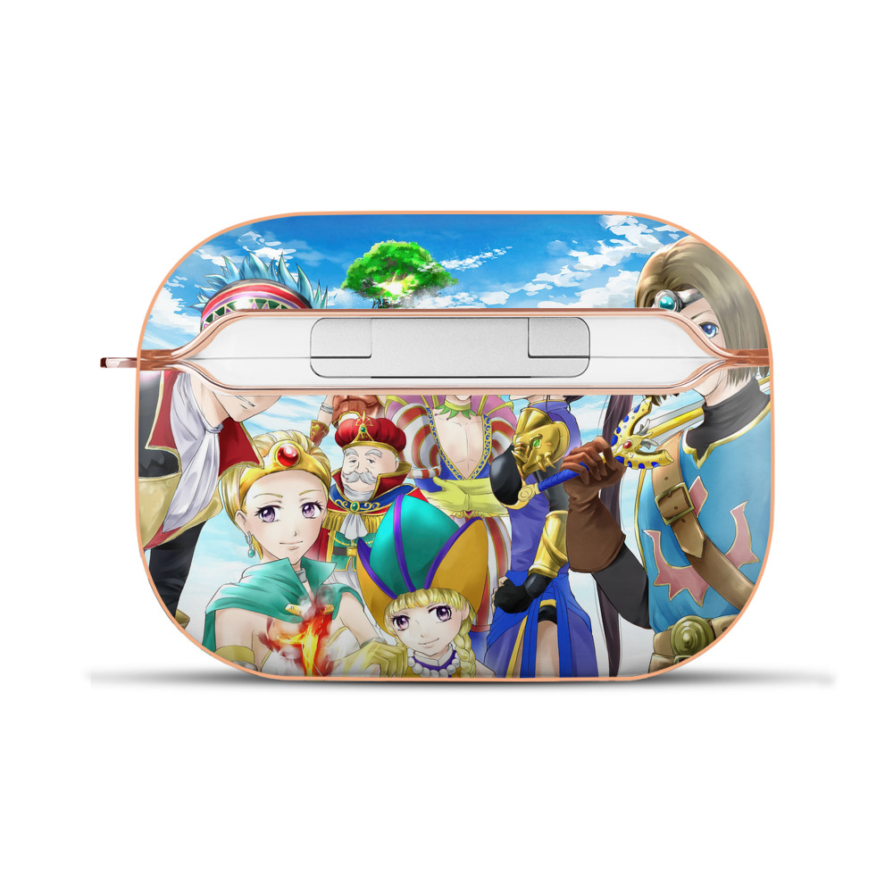 ドラゴンクエスト Doragon Kuesuto Dragon Quest 【AirPods Pro用】ハードシェル保護ケース｜耐衝撃・防指紋・カラビナ付き商品仕様