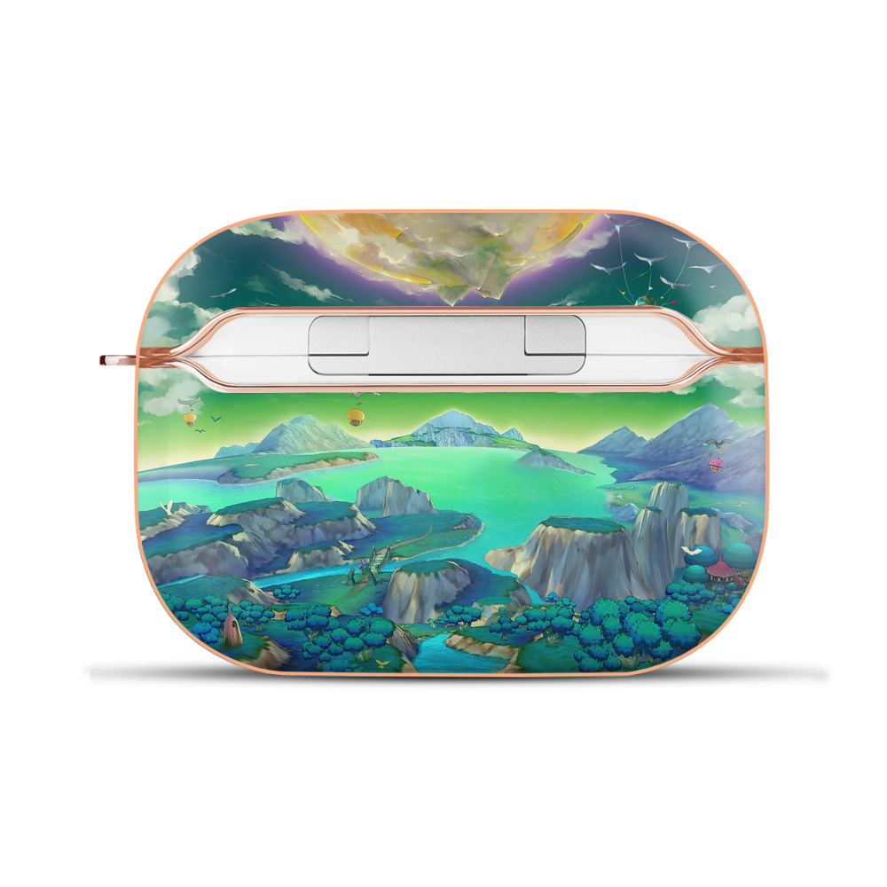 （画像用） ドラゴンクエスト Doragon Kuesuto Dragon Quest 【AirPods Pro用】ハードシェル保護ケース｜耐衝撃・防指紋・カラビナ付き商品仕様