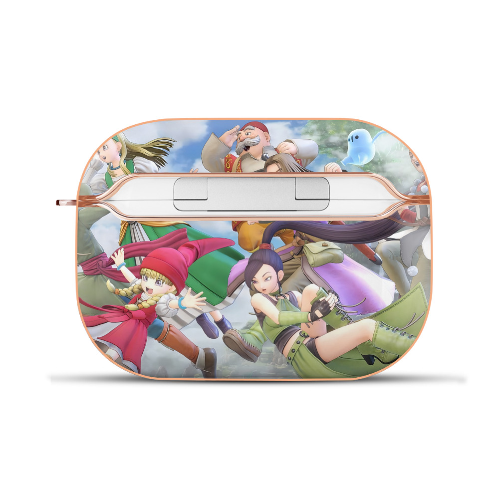ドラゴンクエスト Doragon Kuesuto Dragon Quest 【AirPods Pro用】ハードシェル保護ケース｜耐衝撃・防指紋・カラビナ付き商品仕様