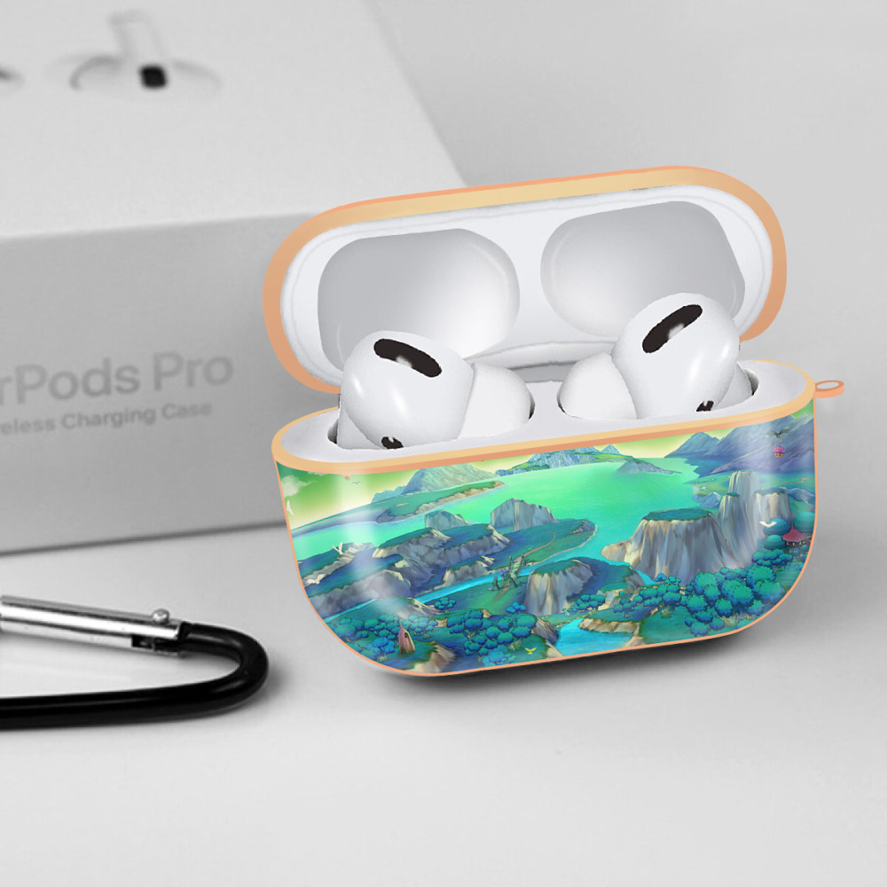 ドラゴンクエスト Doragon Kuesuto Dragon Quest 【AirPods Pro用】ハードシェル保護ケース｜耐衝撃・防指紋・カラビナ付き商品仕様